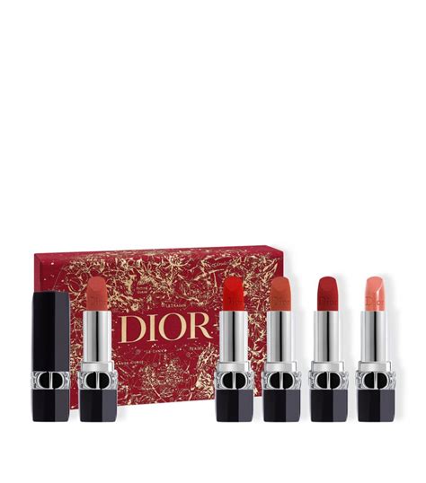 dior.lipstick set|Dior limited edition lipstick set.